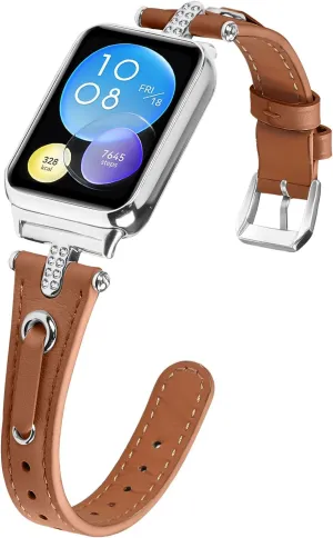 Strap Lightweight Accessory Band Replacement for Mi Band 8 Pro Leather Wristband For Mi Band 8 Pro$ Adjustable Genuine Leather expand grain isolation undoubtedly girder Women Men Slim Wrist 
