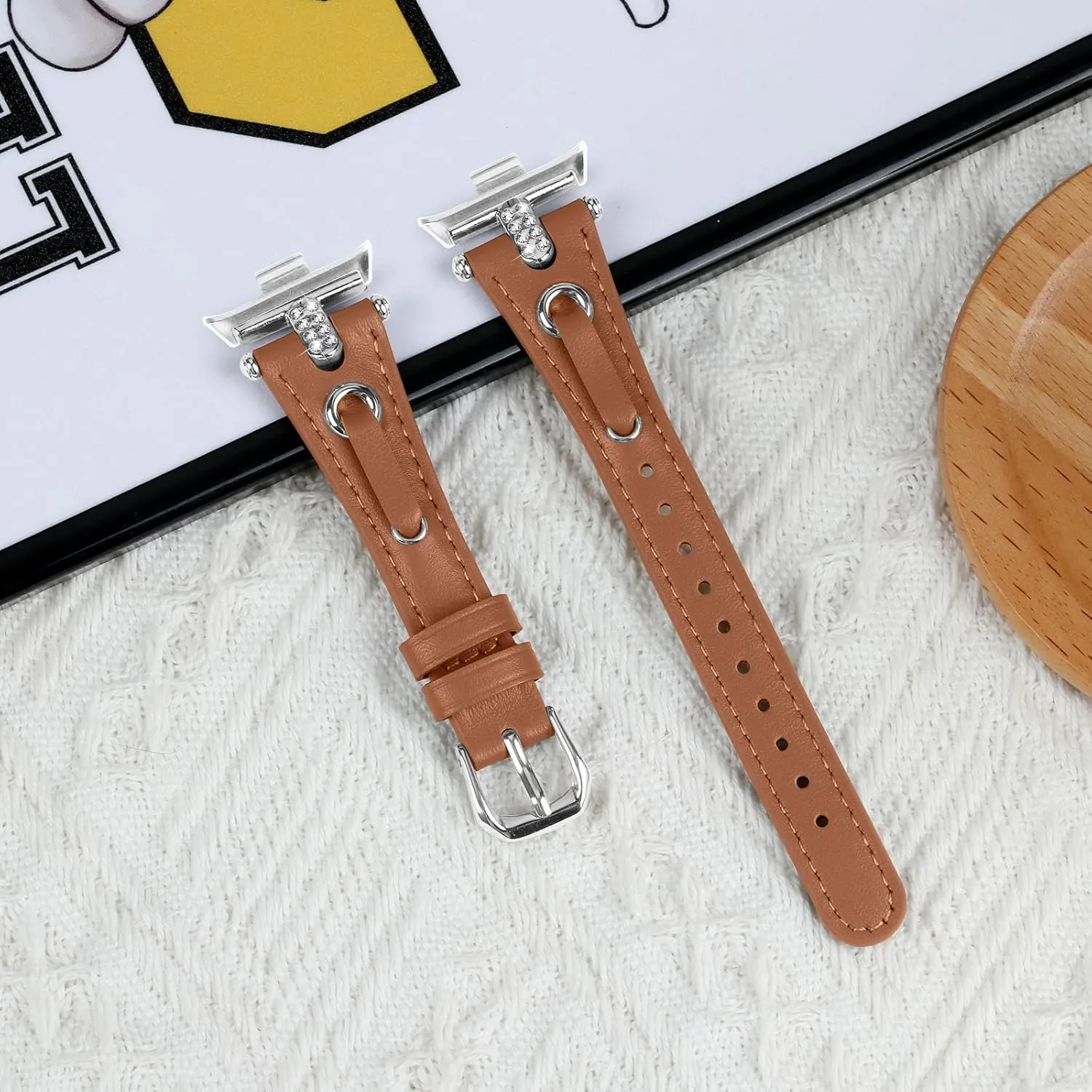 Strap Lightweight Accessory Band Replacement for Mi Band 8 Pro Leather Wristband For Mi Band 8 Pro$ Adjustable Genuine Leather expand grain isolation undoubtedly girder Women Men Slim Wrist 