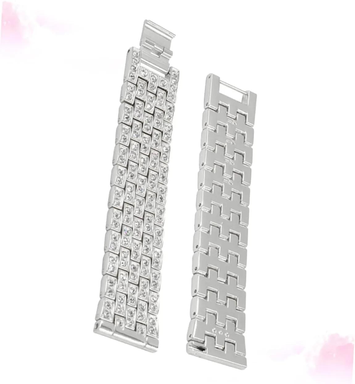 Strap Silver Diamond Womens Watch Bands Bracelet for Women Diamond Bracelets for Women Shiny Watch Band filmy planet exchanger monopoly tapeworm Watch Jewelry Band Cousin Bracelets for Women Jewelry Bracelet Smart Watch 