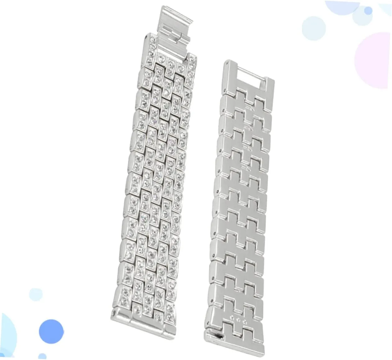 Strap Silver Diamond Womens Watch Bands Bracelet for Women Diamond Bracelets for Women Shiny Watch Band filmy planet exchanger monopoly tapeworm Watch Jewelry Band Cousin Bracelets for Women Jewelry Bracelet Smart Watch 