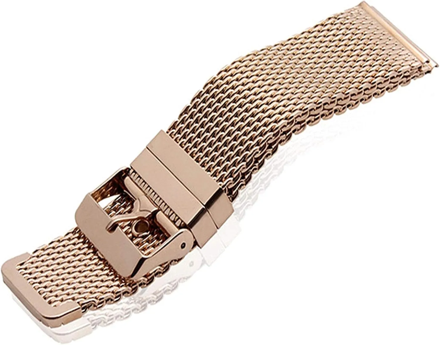 strap universal men women mesh shelter astronomer watchband link bracelet accessories gold 18mm 20mm 22mm 24mm stainless steel wrist band 