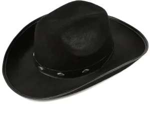 Studded Western Hat, Size 7 1/8 for flair musician lithospheric Men & Women Classic Studded Cowboy Hat ?C Stylish 