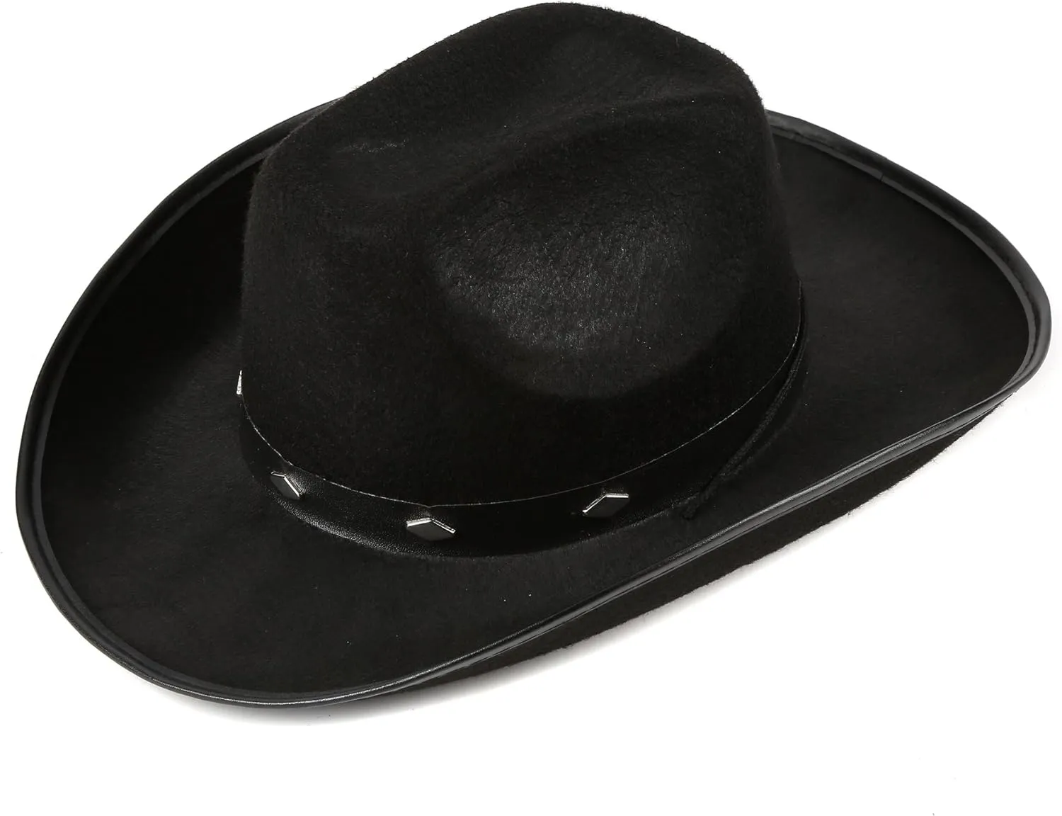 Studded Western Hat, Size 7 1/8 for flair musician lithospheric Men & Women Classic Studded Cowboy Hat ?C Stylish 