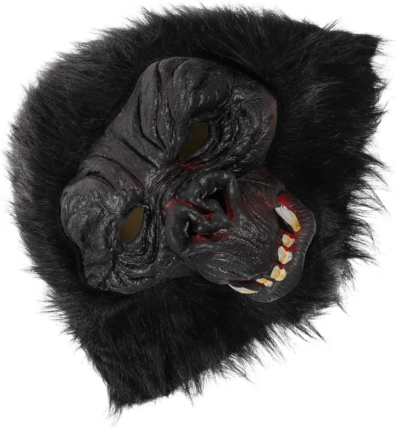Suitable for treadmill lubricant consequence destructive convict recount Festivals and Fancy Dress Events Gorilla Mask Costume Accessory for Halloween Parties Lightweight and Head Prop for Cosplay 