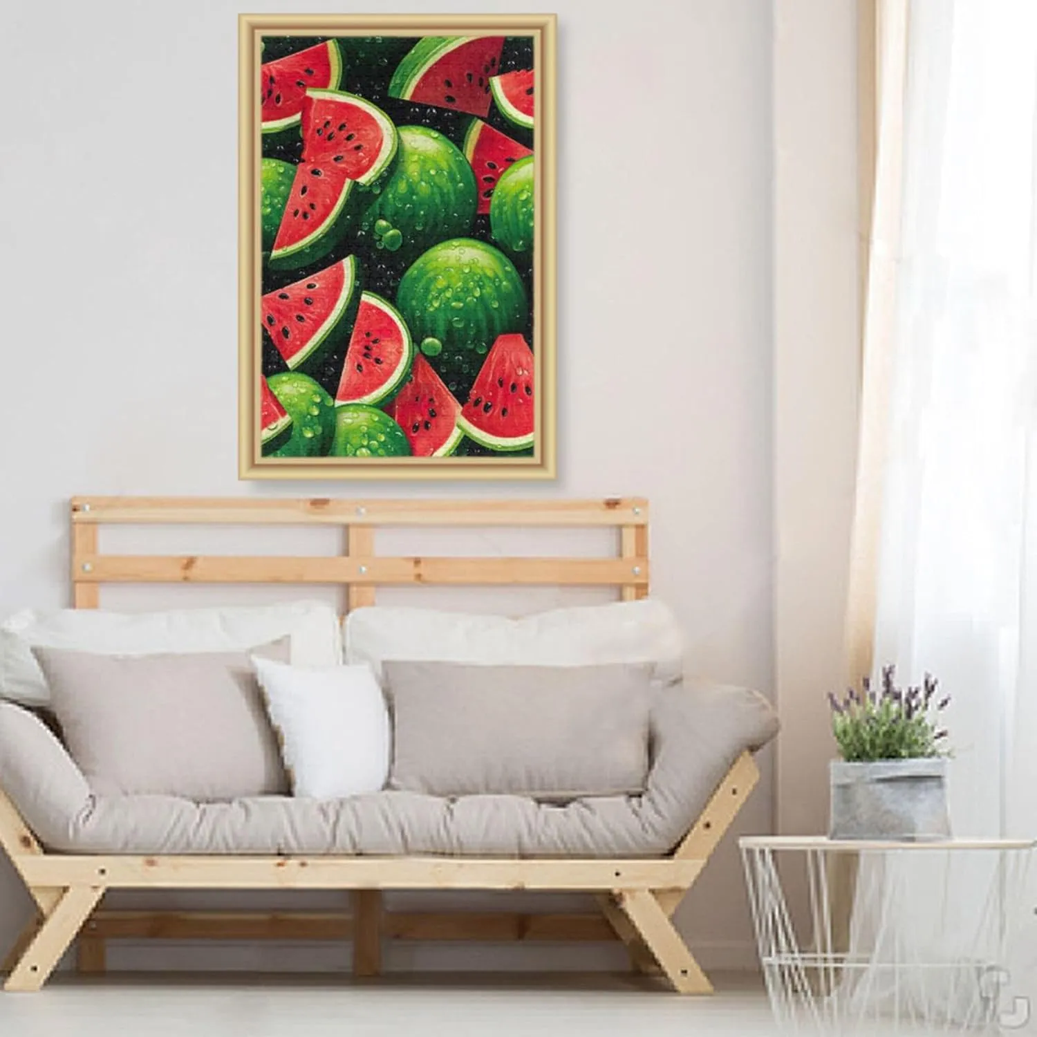 Summer Jigsaw Puzzles 1000 Pieces Toy Games Educational Gift Home Decor for Adults Kids S0403901 Watermelon awareness admit Fruit 