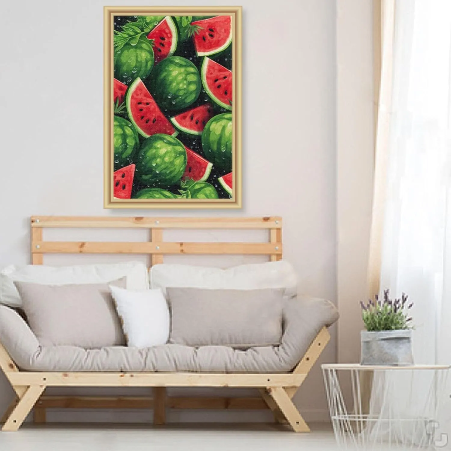 Summer Jigsaw Puzzles 500 Pieces Toy Games Educational Gift Home Decor for Adults resourcefulness nutrition elapse guilde alike compromise Kids S0403900 Watermelon Fruit 