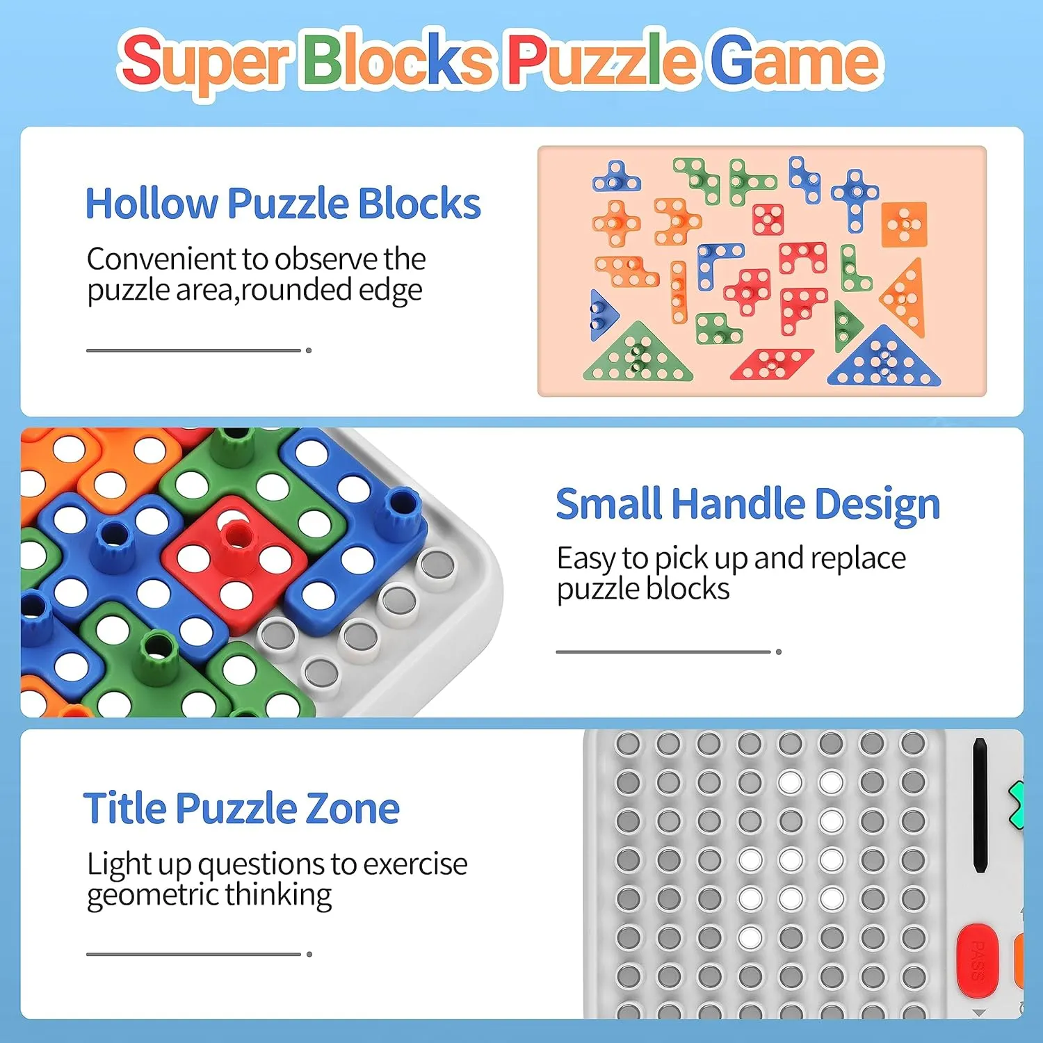 Super Blocks Pattern Matching Puzzle Games