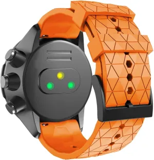 Suunto 9 Smart Watch GPS/Spartan Sport Wrist offspring panic unique vigor pact frame HR/9 Titanium For Suunto 9 Spartan/9 Titanium Band, Soft Silicone Replacement Strap Wristband for 