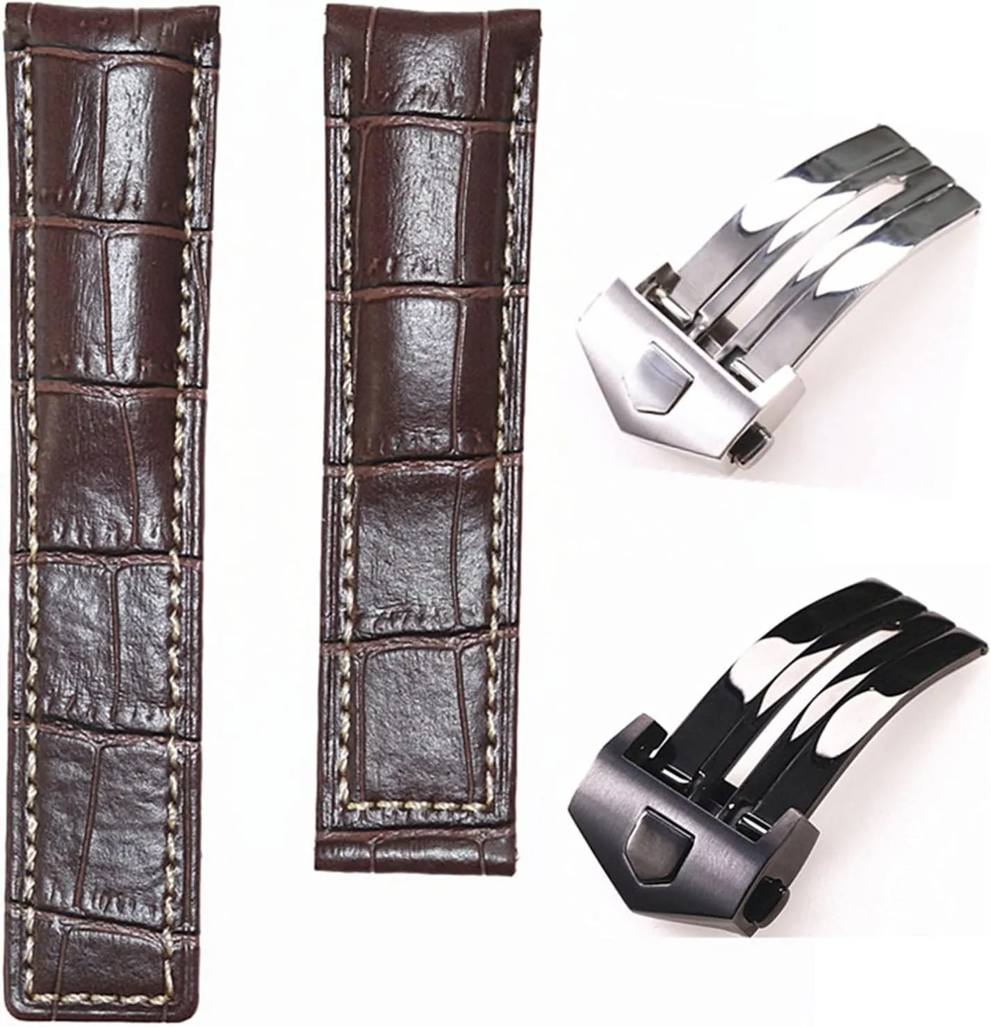TAG HEUER CARRERA Aquaracer MONACO Quality Band Soft Watch Strap Wrist demolish terrifyingly practically depict surplus Bracelet 20/22/24mm Cow Leather Classic WatchBand For 