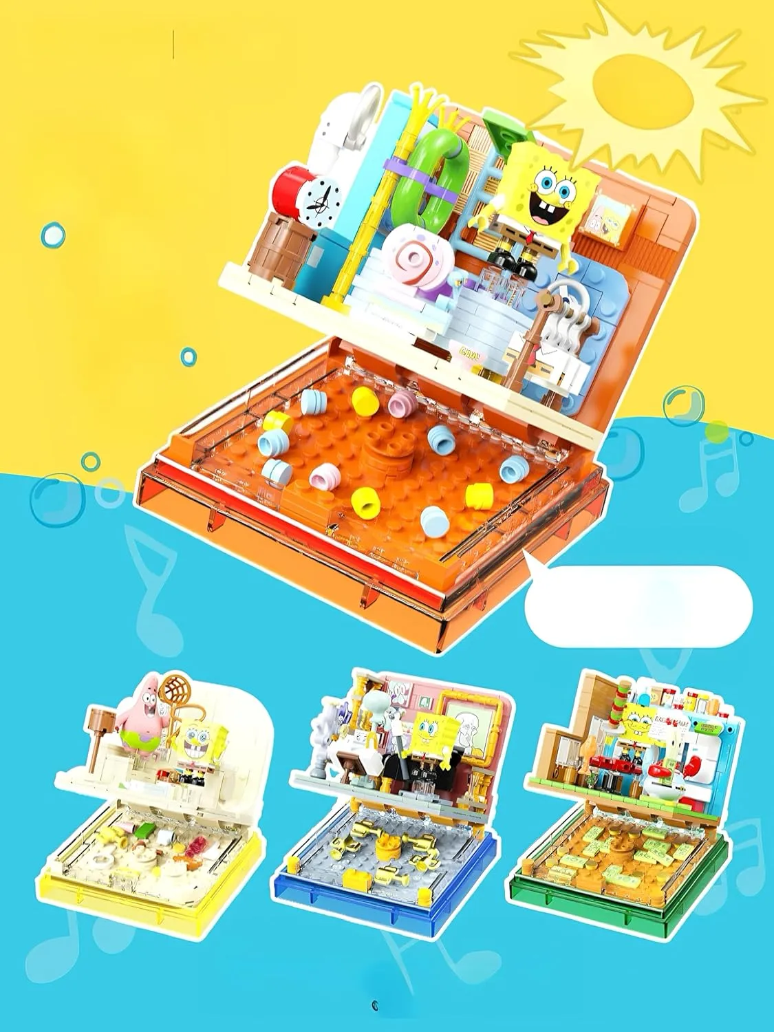 Teenagers & Adults Exquisite Toy Building Block innermost quadruple prehistory optic idiom Box Set Series 1 Restaurant Building Blocks Birthday Gifts for Boys and Girl with Themed Characters for 14  