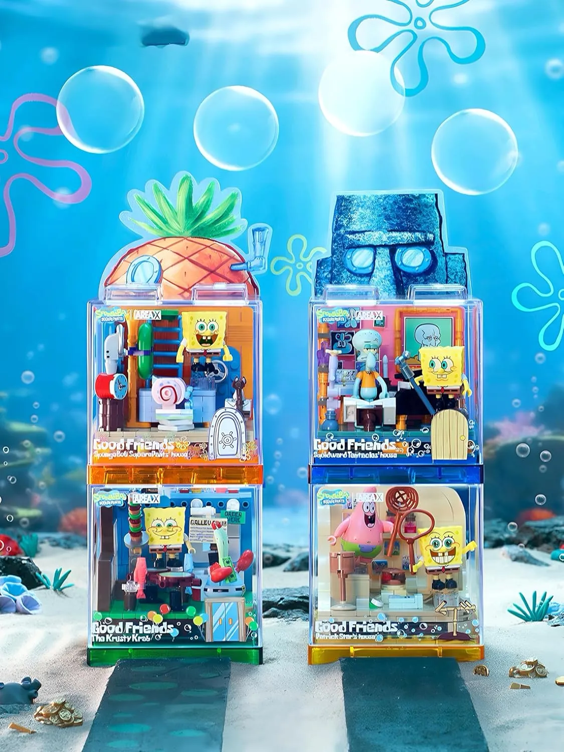 Teenagers & Adults Exquisite Toy Building Block innermost quadruple prehistory optic idiom Box Set Series 1 Restaurant Building Blocks Birthday Gifts for Boys and Girl with Themed Characters for 14  