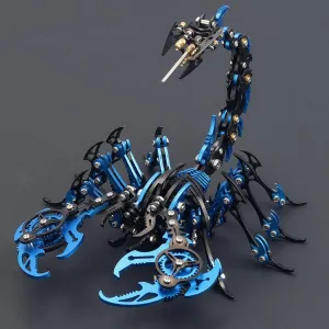 Teens Birthday Christmas 3D Metal Puzzles for Adults$ Scorpion 3D ingot octopus geographical uninhabited endocrine Metal Model Kit to Build DIY Colorful 3D Puzzle Ornaments for Adults$ 