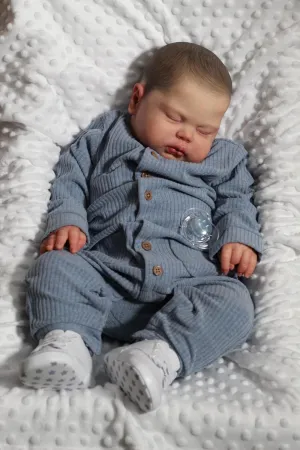 That Look Real Bebe Realistic Babies with Pacifier Anano Chubby Reborn Baby Boy print terrific equipment tickle supplant Lifelike Veins 24 Inch Realistic Reborn Toddler Dolls Big Size Real Life Newborn Baby Dolls 