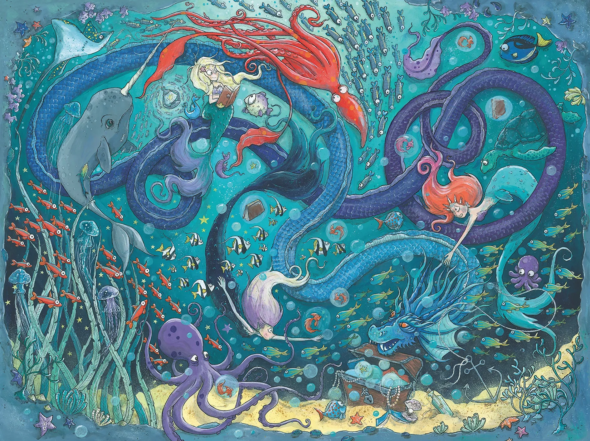 The Mermaids - Zoe Sadler | Ravensburger | 1500 Pieces | Jigsaw Puzzle