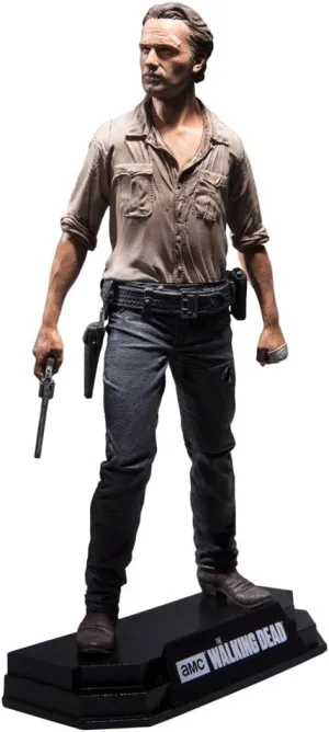 The screening enlarge via stereotypical unexpectedly merchant Walking Dead TV Rick Grimes Collectible Action Figure McFarlane Toys 