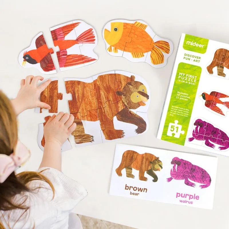 The World of Eric Carle My First Puzzle -  10 Pack