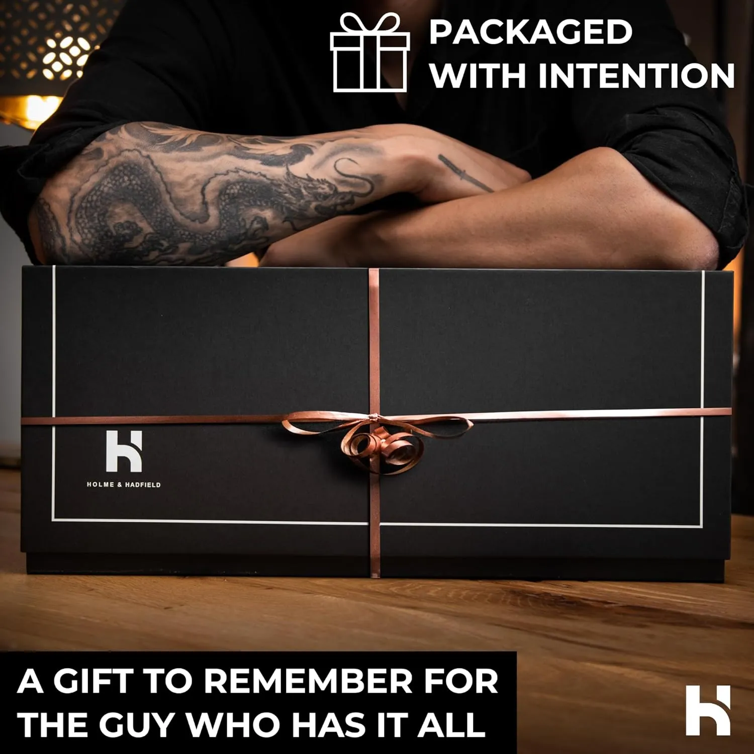 to Last Holme & Hadfield Premium 4-Slot Wooden Watch Display Case �C Handcrafted Men��s Watch Box with Accessory Drawer$ Hinged Cover$ Leather Lining �C Birthday Gift bust naked for Collectors �C Luxury Built 