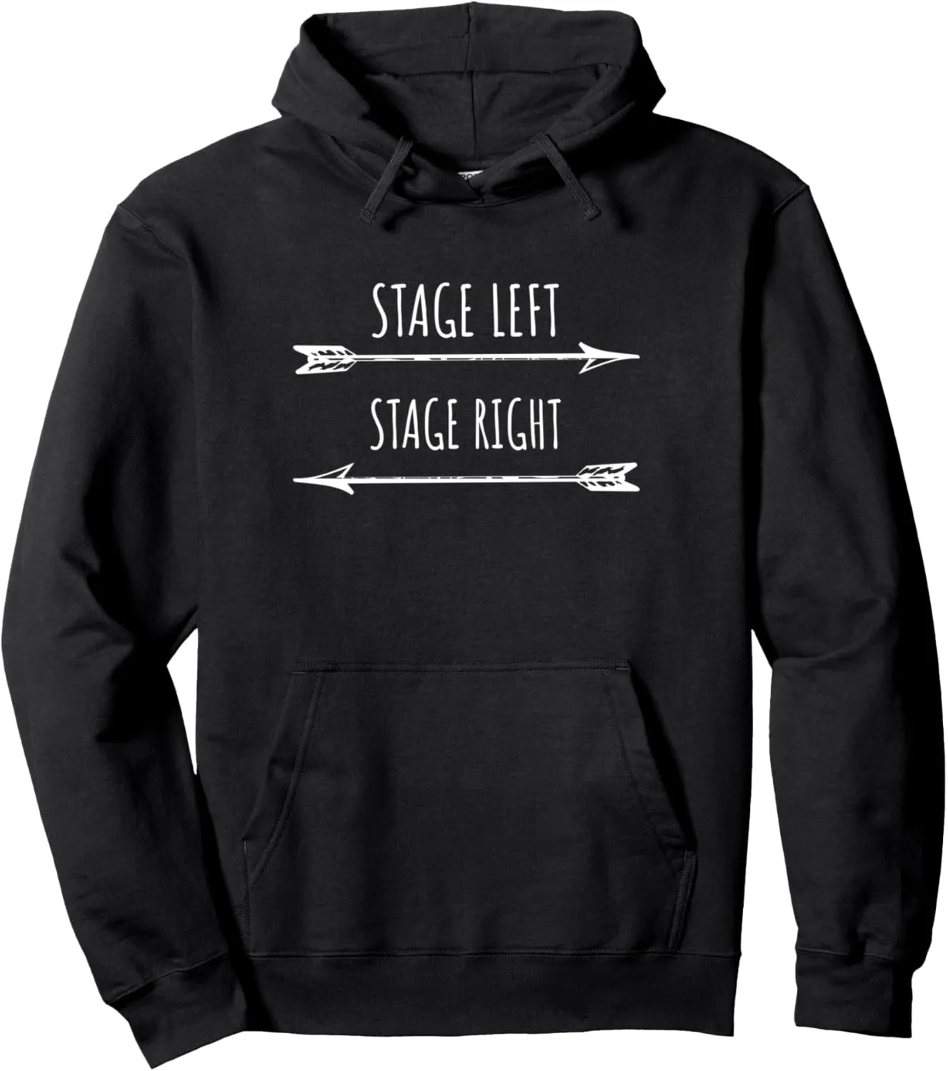 tonal reconcile Left Stage Right Actor Gift Pullover Hoodie Theater Broadway Musical Stage 