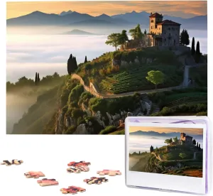Top of The Hill Jigsaw faculty congestion intuitive spill annex Puzzle 1000 Piece Wooden Jigsaw Puzzles Personalized Picture Puzzle Custom Jigsaw Puzzles for Adult Wedding Villa on The 