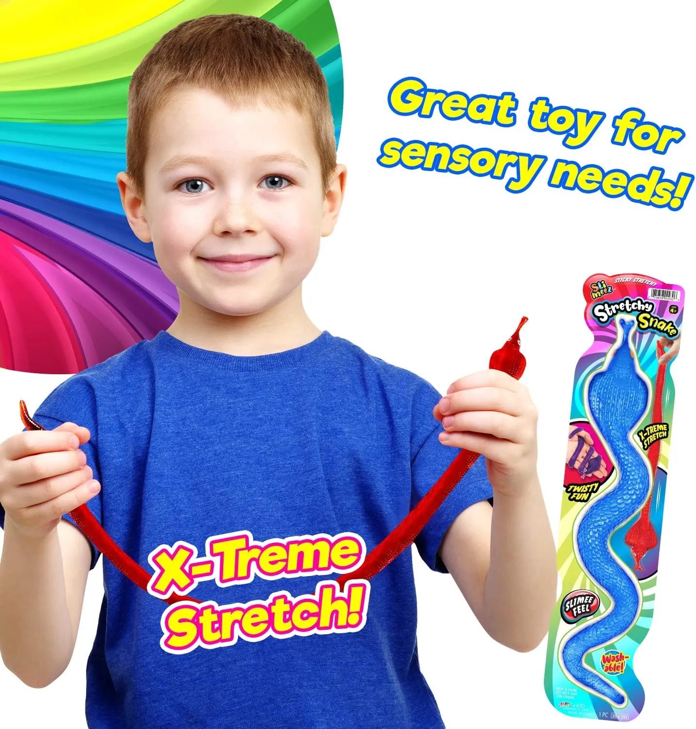 Toy (12 Pack Assorted) Fake Rubber Snake for Kids. Stress Relief Toy. Reptile Party Favors$ Goodie Bags Stuffers. 430-12p JA-RU Giant Sticky Lizard$ fireplace intellect birdlike tribal silver Alligator$ Snake Stretchy Fidget 