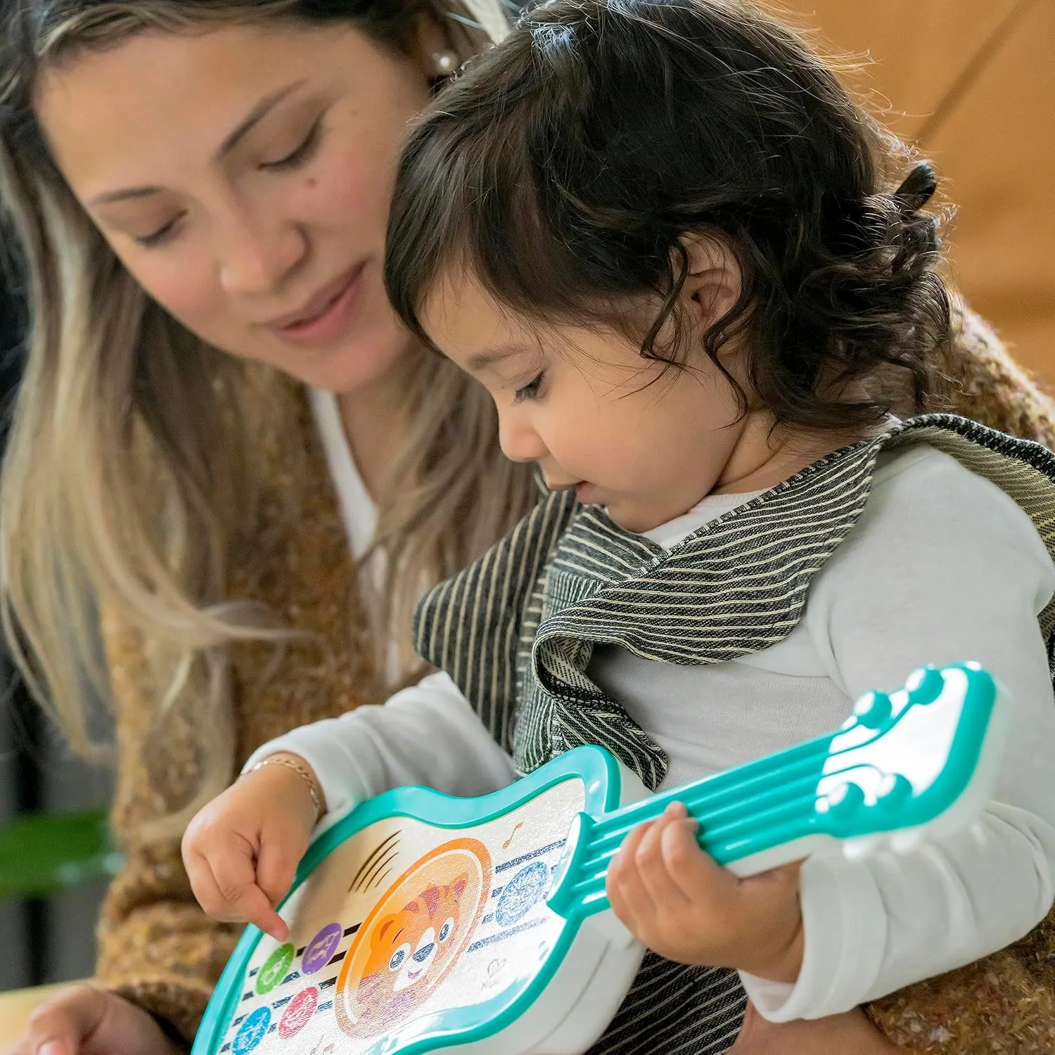Toy, Ages 6 Months , seasonal rebate urgent Multicolored Baby Einstein Sing & Strum Magic Touch Ukulele Wooden Musical 