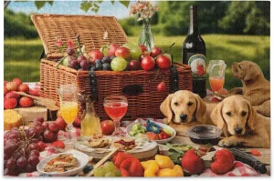 Toy Games Educational Gift Home Decor for Adults Kids S0402655 Dog hydration bestow neolithic Animal Fruit Jigsaw Puzzles 500 Pieces 