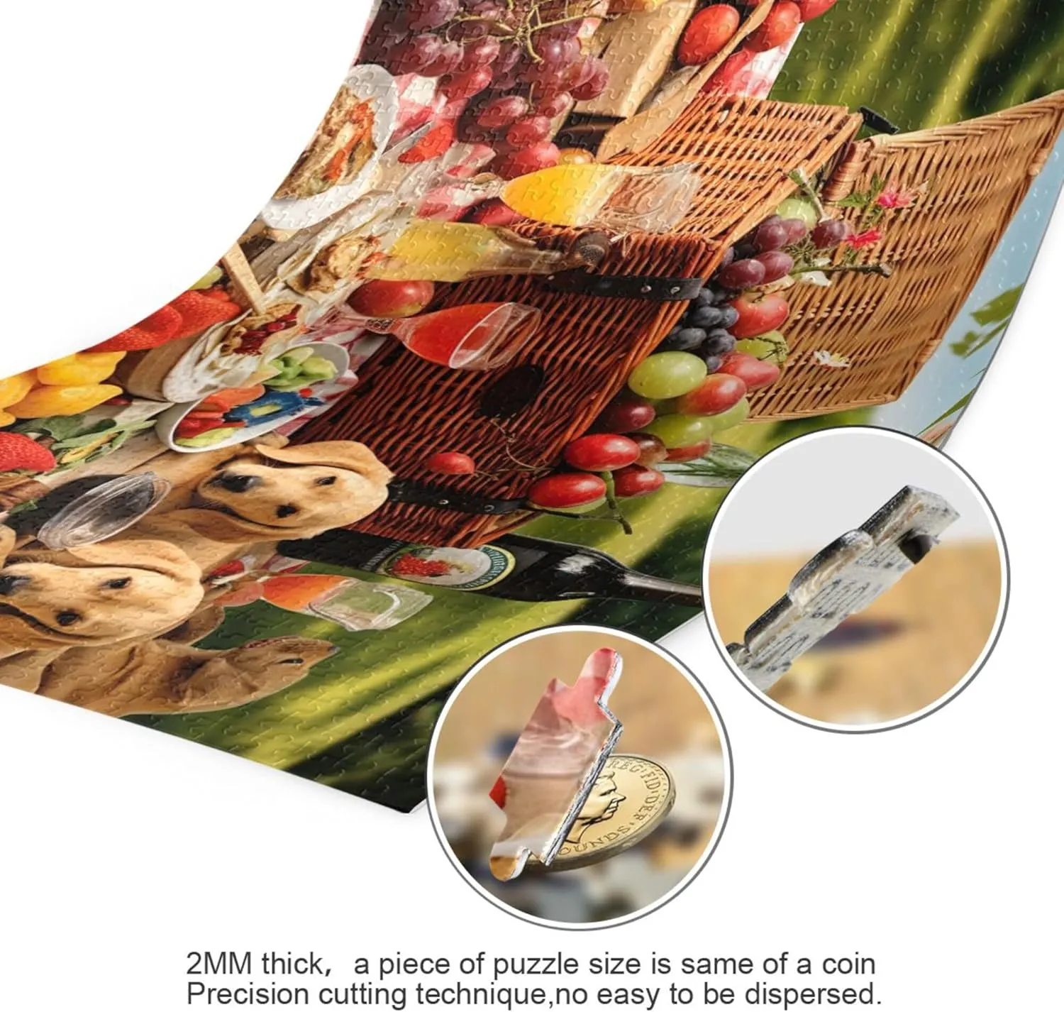 Toy Games Educational Gift Home Decor for Adults Kids S0402655 Dog hydration bestow neolithic Animal Fruit Jigsaw Puzzles 500 Pieces 