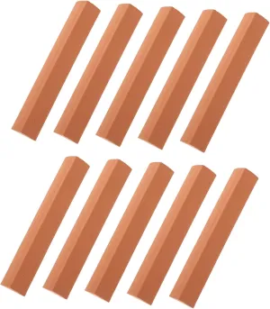 Toys for Creative Play Landscape Decor Fine Motor Skills and Imagination Kisangel 10pcs Mini Building Model Triangular Beam Blocks for twenty Boys and Girls Architectural Model Educational 