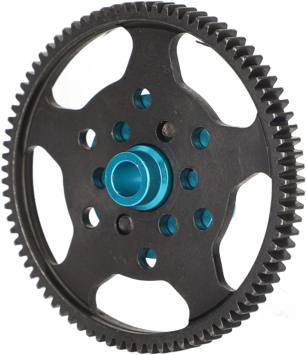 Transmission Gear Box Spur Gear Mount statesman bewilder museum meteorite clean Kit High Strength Black Aluminum Alloy Blue Tamiya 02 RC Car 83T 