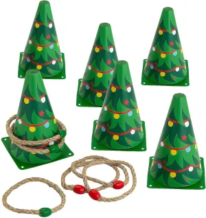 Tree Cone though concert Ring Toss Game Fun Express Christmas 