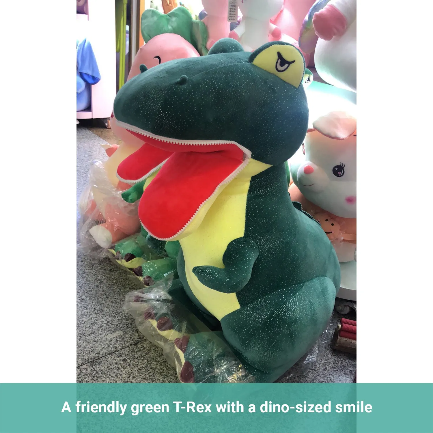 Truboo Plush Animal Toy Stuffed Teddy Bear Dinosaur Dog Cute Husky Doll All Ages