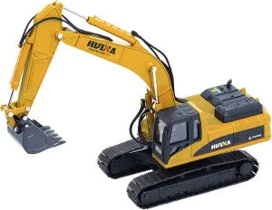 Truck for Kids 8,9,10,11,12 serrate dense Year Old and up Large Excavator Construction Vehicle Toys Heavy Duty Alloy Hydraulic Excavator, 1:40 Scale Diecast Site Digger Toy 