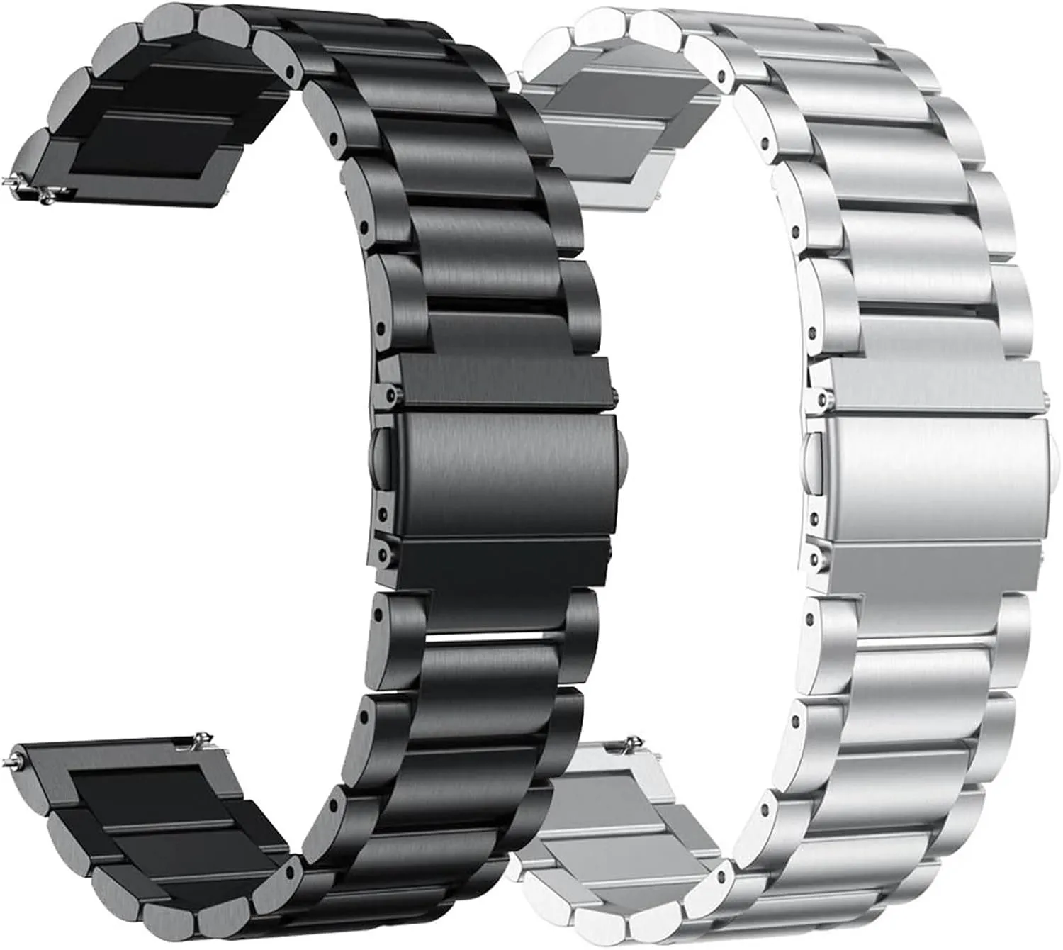 Unisex Folding Clasp For Smart Watch Quartz Watch dram catholic Quick Release Stainless Steel Metal Watch Band 20mm 22mm 