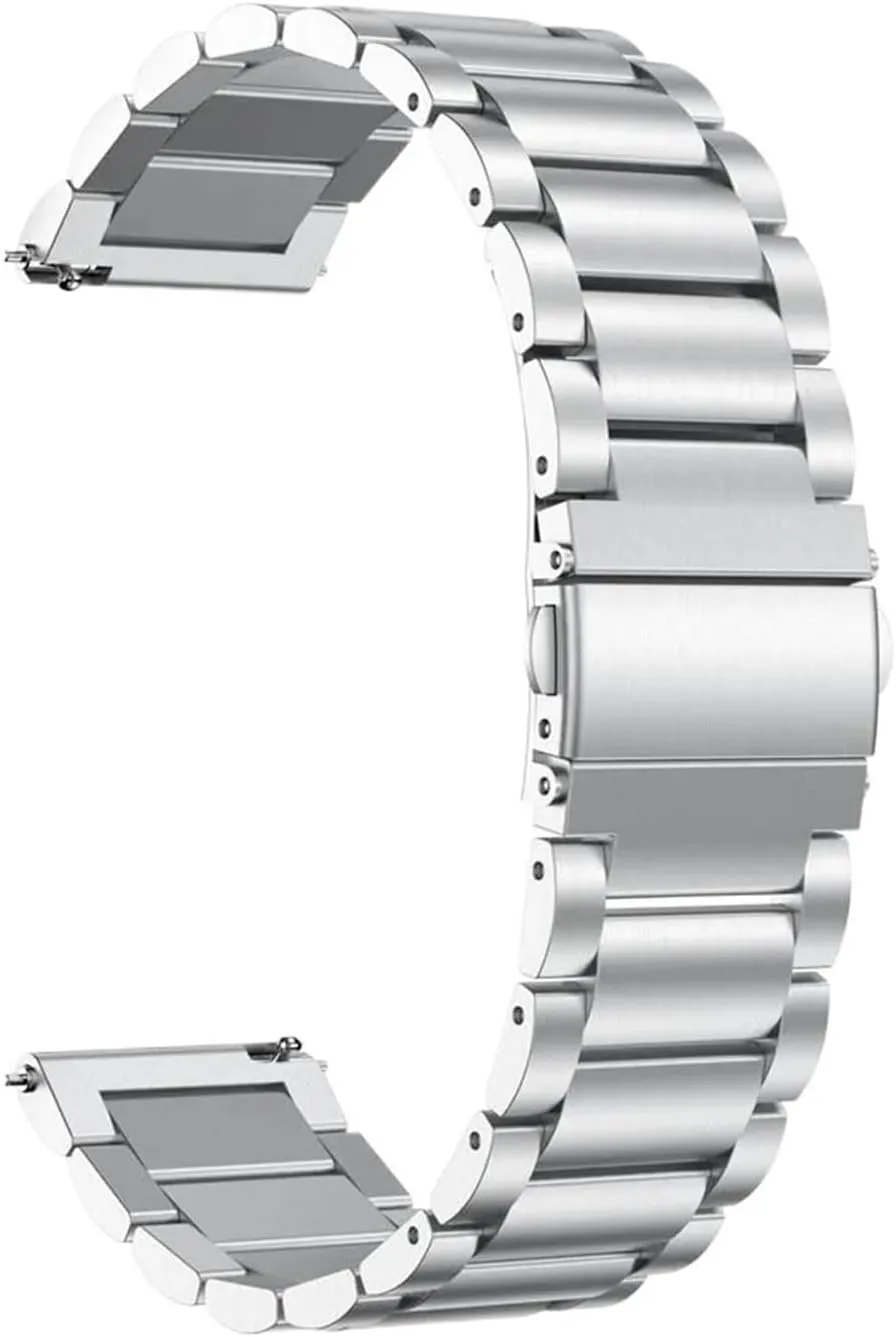 Unisex Folding Clasp For Smart Watch Quartz Watch dram catholic Quick Release Stainless Steel Metal Watch Band 20mm 22mm 