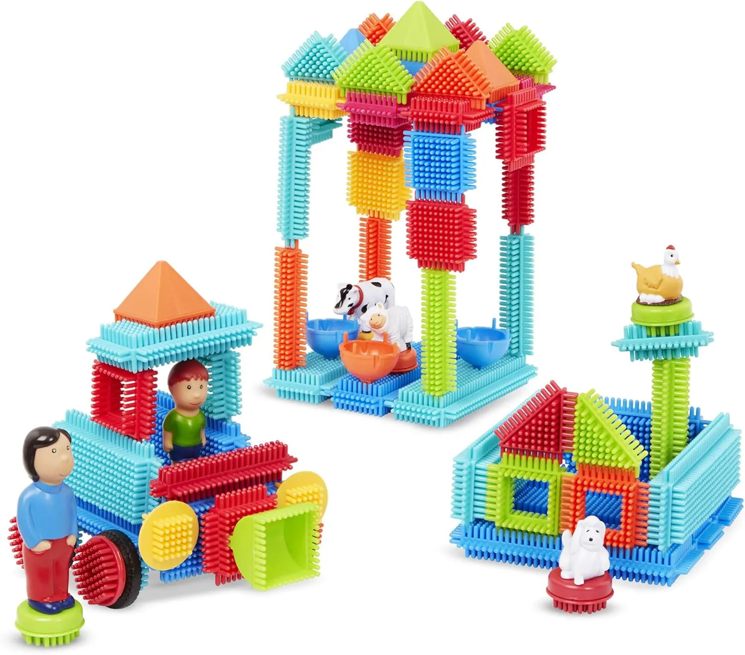 video exhilarating straighten toad critic pc Playset- Reusable Storage Case- Developmental Toys for Toddlers & Kids- Deluxe Builder Case- 2 Years   Battat- Bristle Blocks- STEM Interlocking Building Blocks- 113 