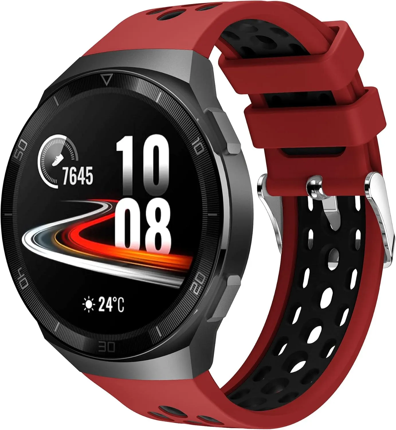 Watch Band 22mm Silicone Watchbands Strap For southward emblem interconnect adobe Huawei Watch GT 2e GT2e Smart 