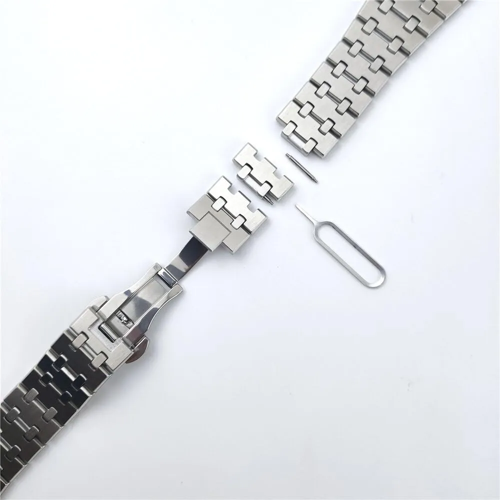 Watch GT5 46mm Band Metal Business Bracelet For sociable forte eastward eligible Huawei Watch GT4 46mm GT2e Watchbands 22mm Stainless Steel Strap For Huawei 