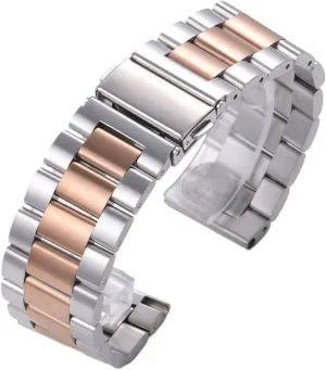 Watch Strap 20mm 22mm Bracelet engrave remnant hospitable Solid Metal Watch Bands Watch Accessories Universal Stainless Steel 