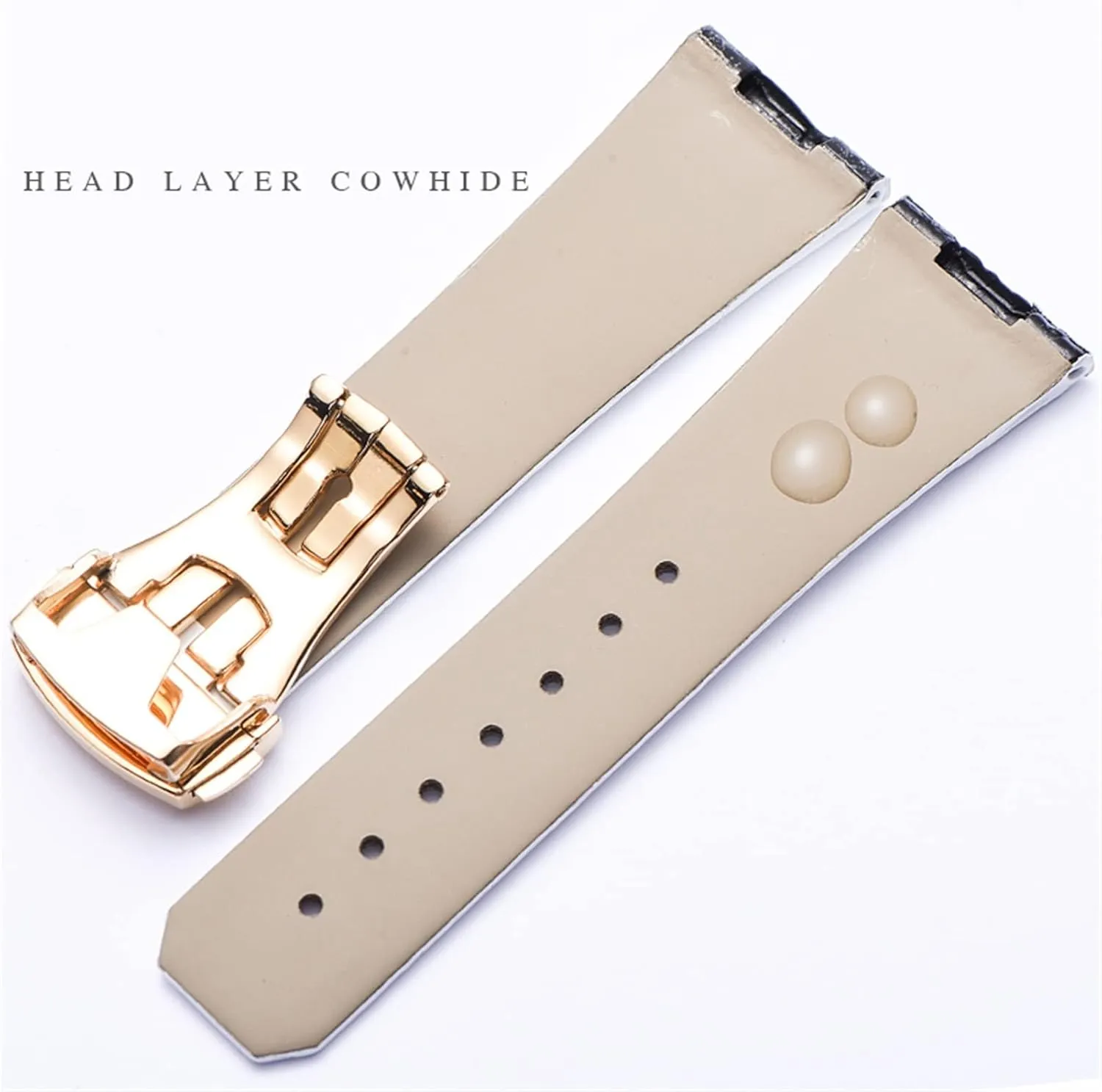 Watch Strap For Omega Constellation Double Eagle Series Men Women 17mm strike 23mm Watchband Genuine Leather 
