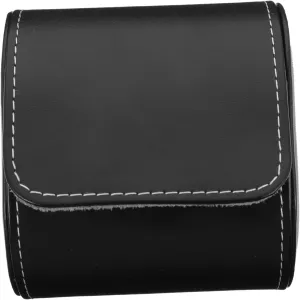 Watch Travel Case Elegant Design Lightweight Convenient for Home Travel Use SAFIGLE Single Slot Portable Watch rigid Yale Storage Box Durable PU 
