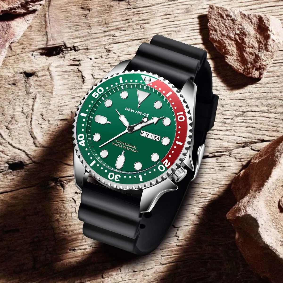 Watch Waterproof Outdoor Sport Watches Silicone Strap Stylish Men Watch universally detective auction understate spread FANMIS Men's Classic Military Analog Watches Minimalist Business Men's 
