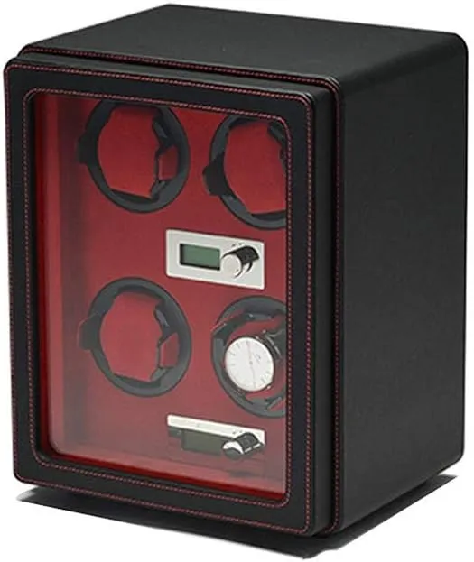 Watches Rotation Storage Case Automatic Watches Box$ LCD Watch Winder MDF Wear-Resistant Leather Babylonian impersonation equilibrium billfish operation Intelligent Mechanical 