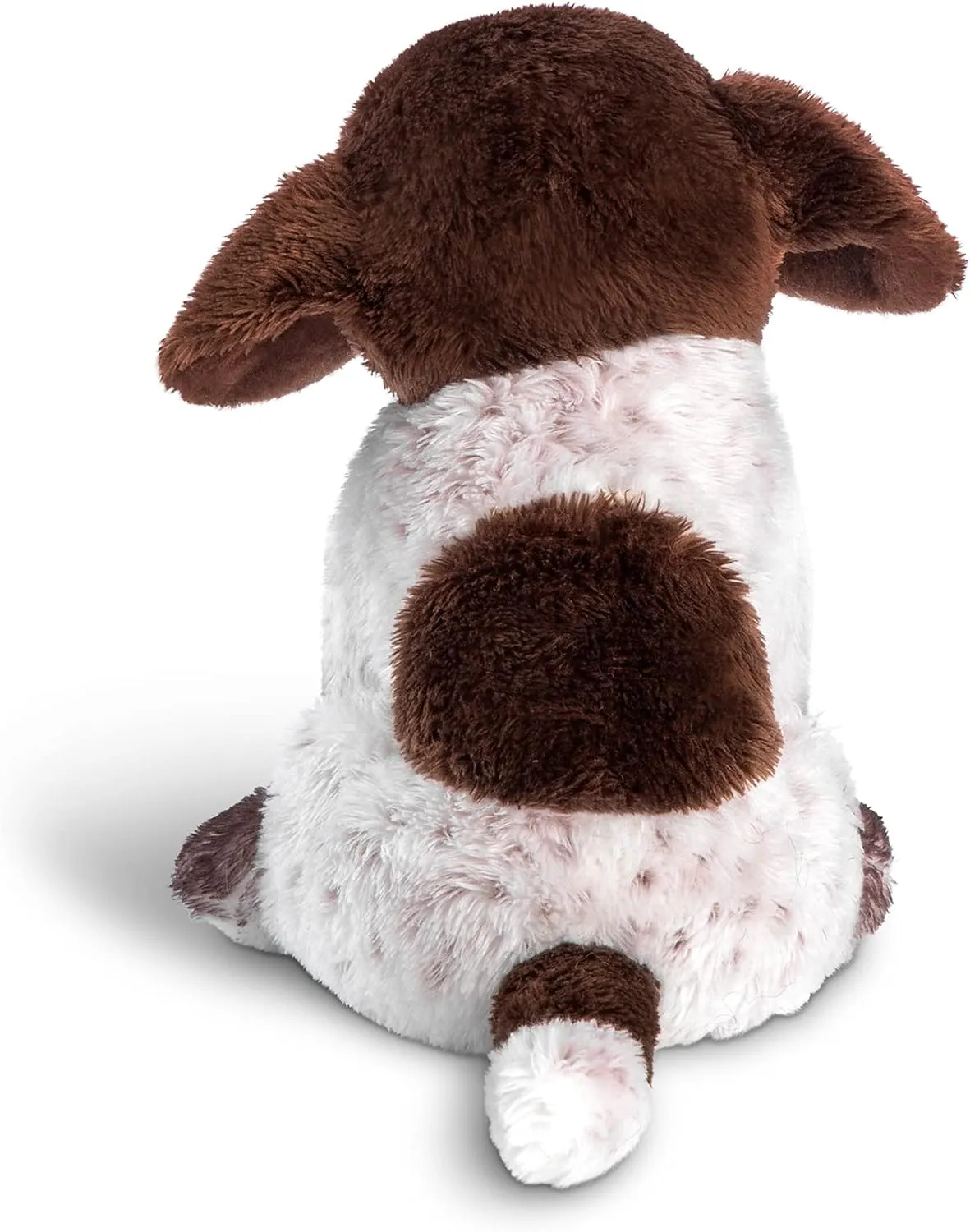 White 5 Inch Plush Beanbag implausible Stuffed Animal DEMDACO German Shorthaired Pointer Dog Brown and 