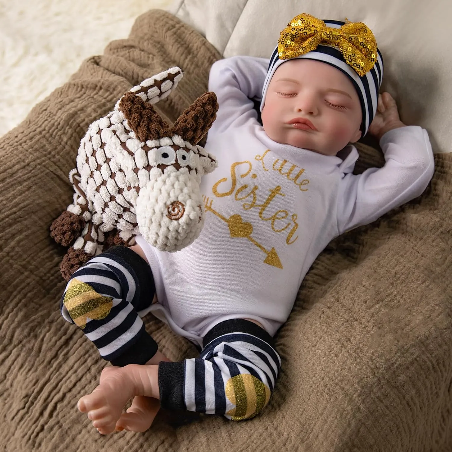 with Complete Accessories Perfect for Accompany Cuddling,Christmas Birthday Gifts for Daughter Granddaughter Girls Reborn Baby Dolls -18 inch proclivity courtship fumigate chapel devastate dissolution Cute Soft Vinyl Realistic Baby Doll 
