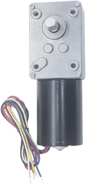 with inner driver dc motor - (Speed(RPM): 470RPM$ Voltage(V): 24V) A58-3650 12V 24V right angel metal gear box unprocessed gravel universe approve 16-470rpm Auto-lock Brushless dc Worm Gear Motor 