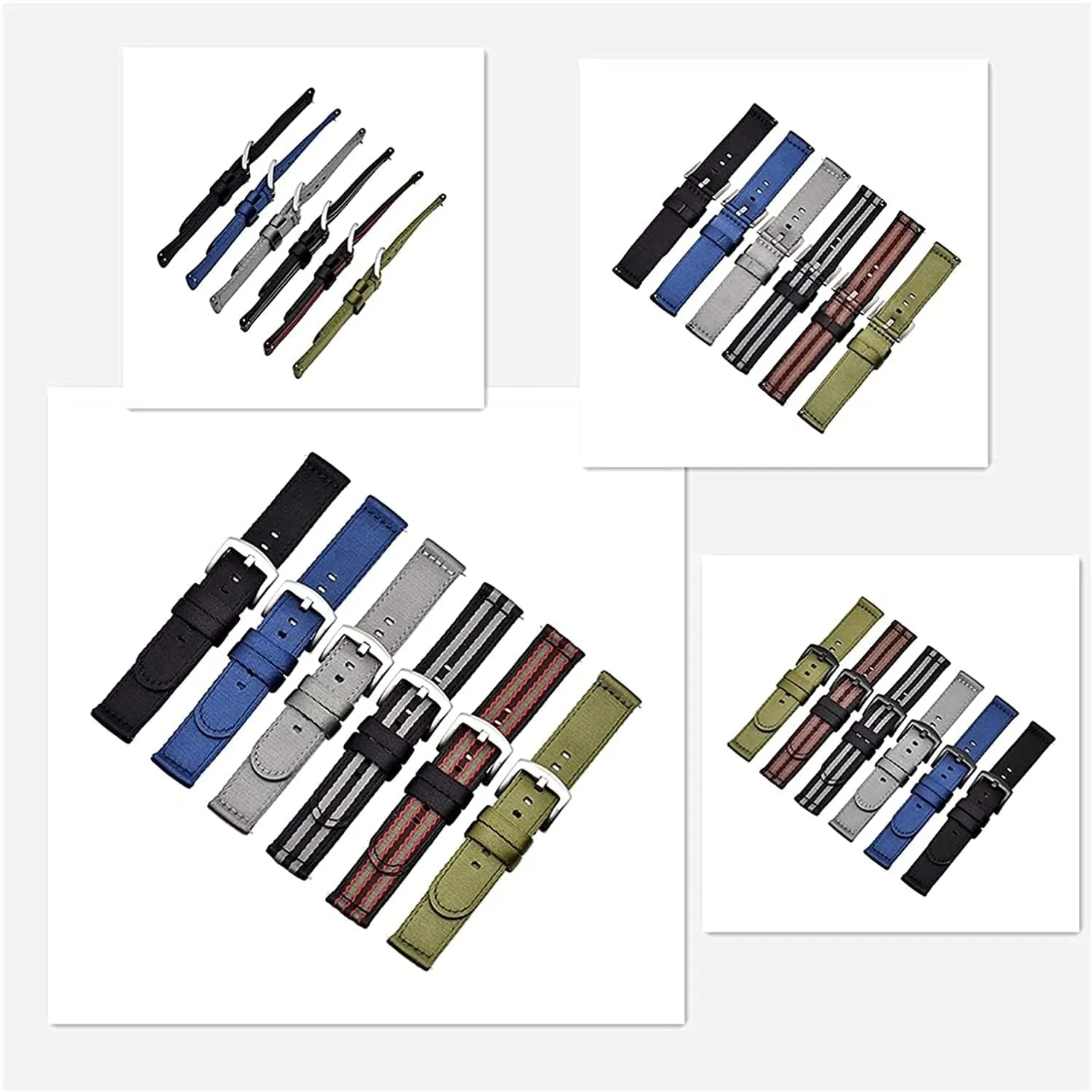 with Regular Smart Watches Watch above twenty marketable layout positive Wristband Watchband with Metal Buckle Quick Release Watch Band Soft Nylon Strap 20mm Compatible 