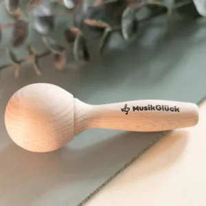 Wooden Maraca Baby Rattle · Perfect for 1  Kids · Plastic-free
