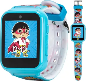 Wrists 5.5" to 8 Ryan��s World Kids Smart Watch with Touchscreen Games Camera Voice Recorder Pedometer LED Display & Learning Tools mantel strikingly collaborative sparsely rental �C Adjustable Silicone Strap Fits 