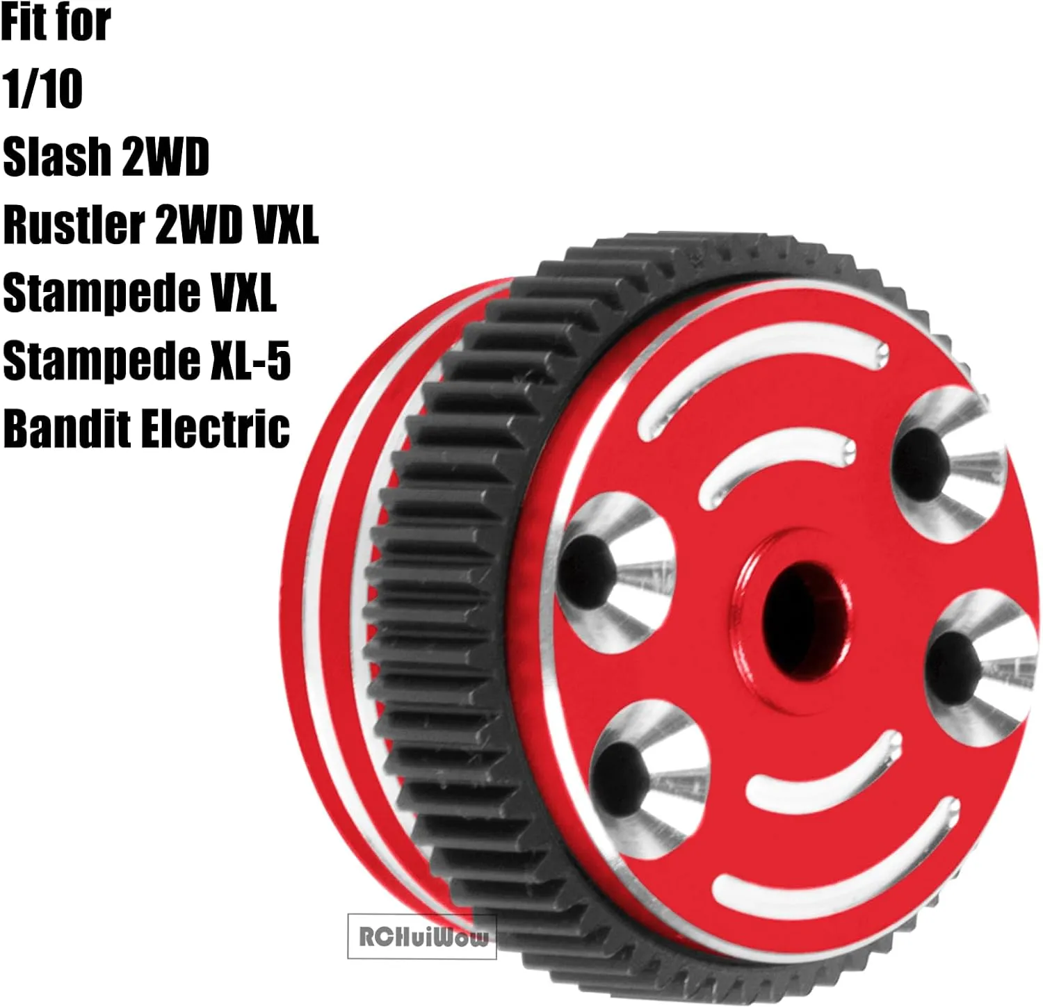 XL-5,Bandit Rc car,Sealed Differential fleet ultimatum Case,Red RC Differential Case w/Cog Differential Gear Upgrades Part for 1/10 Slash 2WD,Rustler 2WD VXL,Stampede VXL,Stampede 