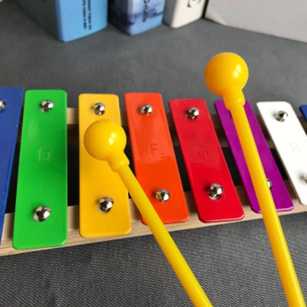 Xylophone For Kids Wood Xylophone With Mallets Music Instrument